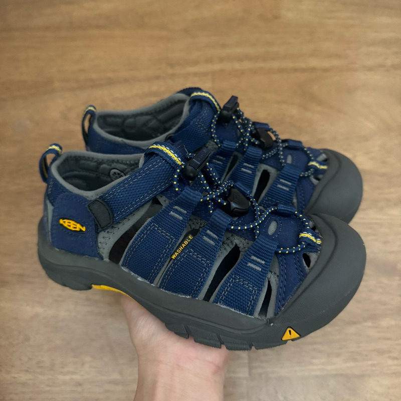 KEEN KIDS NEWPORT H2(BLUE DEPTHS/GARGOYLE)รองเท้าลำลองเด็กมือสองของแท้ sz 19.5 cm