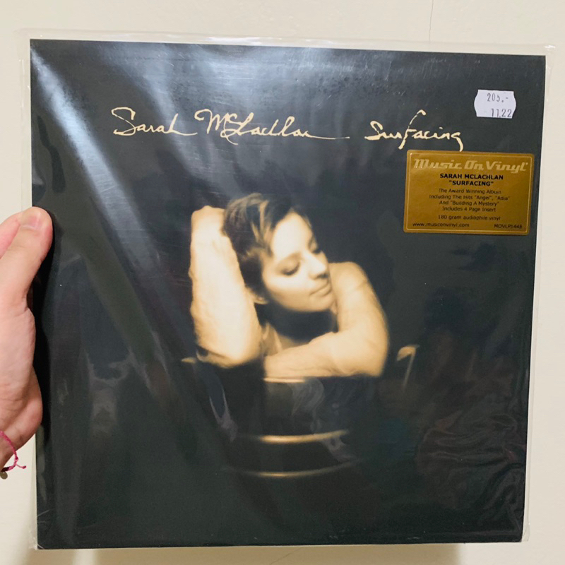 sarah mclachlan surfacing vinyl LP new sealed not CD เป็นแผ่นเสียง