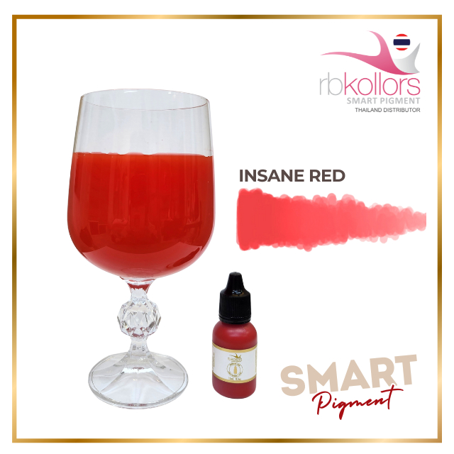 สี Insane Red อินเซน เรด RBkollors