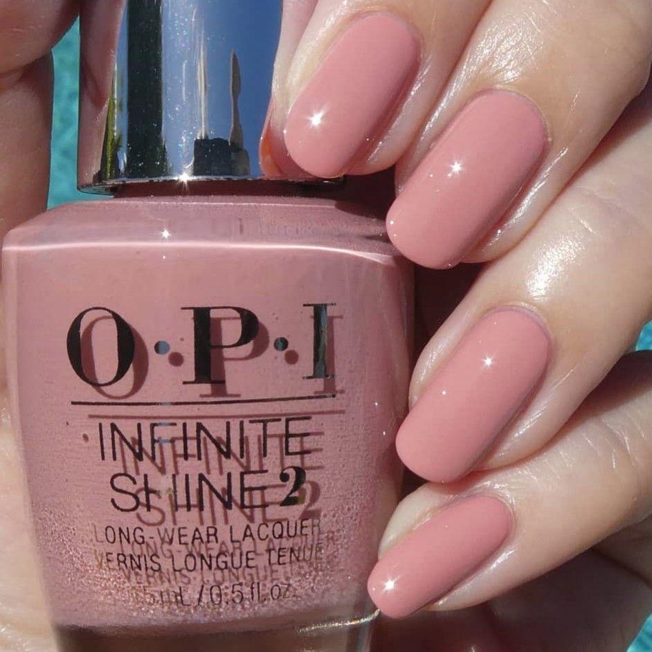 OPI Infinite Shine - I'm an Extra (ISL H002) ยาทาเล็บกึ่งเจล สีชมพูนัวๆ undertoneส้ม น่ารักแบบ หวานๆ น่ารักๆค่า แท้ 💯%