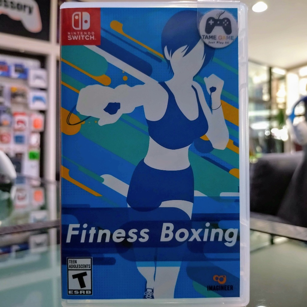 (ภาษาอังกฤษ) มือ2 Fitness Boxing เกม Nintendo Switch มือสอง (เล่น2คนได้ เกมออกกำลังกาย เกมต่อยมวย)