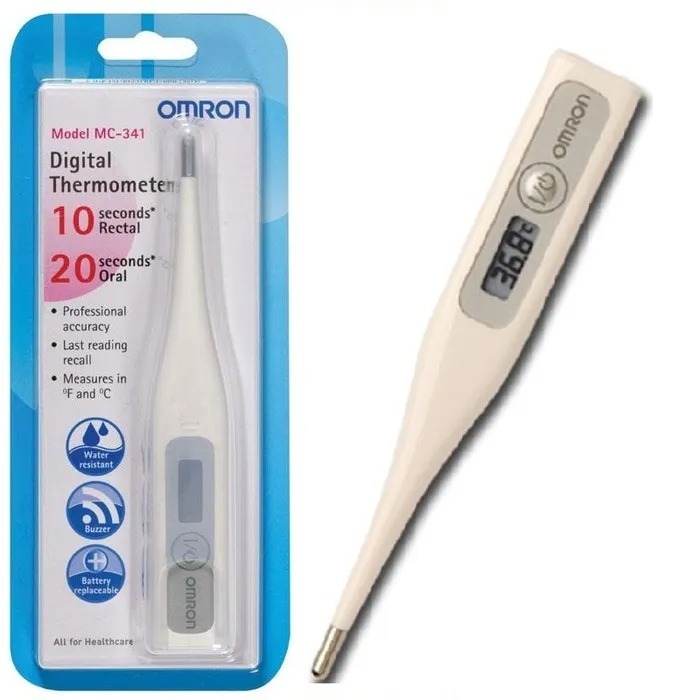 OMRON ปรอทวัดไข้ดิจิตอล รุ่นMC-341