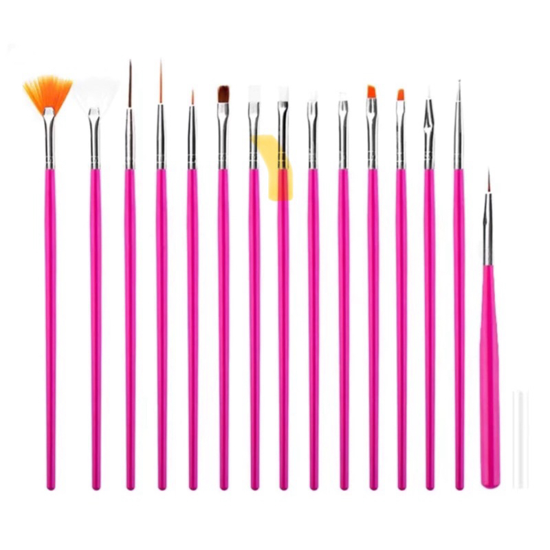 Set พู่กันสำหรับเพ้นท์เล็บ พร้อมส่ง