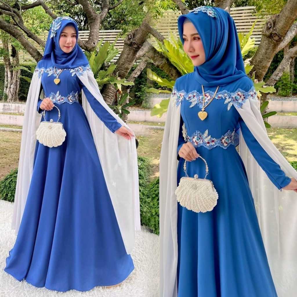Dress ออกงานอิสลามพร้อมส่ง