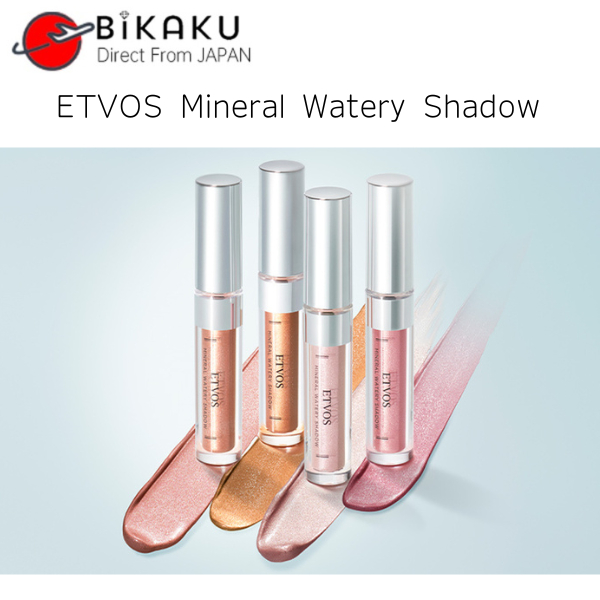 🇯🇵【Direct from Japan】ETVOS Mineral Watery Shadow 2.2g  4 colors eyeshadow makeup