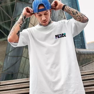 M-10XLเสื้อยืดแฟชั่นคอกลม เสื้อคอกลม สกรีนลายตัวอักษร สีชัด ผ้าใส่สบาย มีปลายทาง พร้อมส่งในไทย