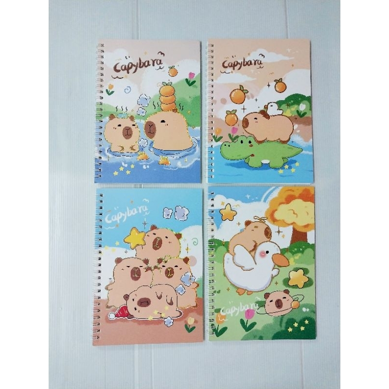สมุดโน้ต สันห่วง ลายการ์ตูน ราคาต่อเล่ม คาปิบาร่า ซานริโอ spiderman - รูปที่ 5