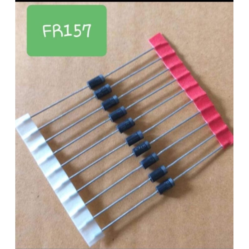 FR157 Diode Fast Rectifier 1000V/1.5Amp (ห่อละ10ตัว)(ราคาห่อละ)