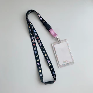 *เฉพาะสาย*amuse stuff-neck strap สายคล้องคอลายปริ้น