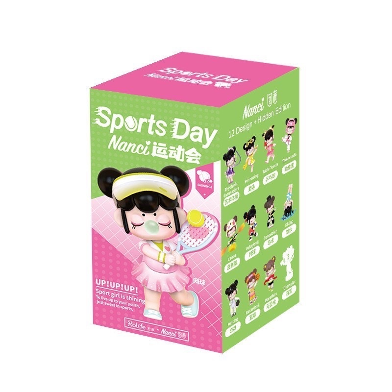 ( พร้อมส่ง ) กล่องสุ่ม โมเดล Rolife Nanci - Sport Day ของใหม่ ของแท้ ลุ้นซี