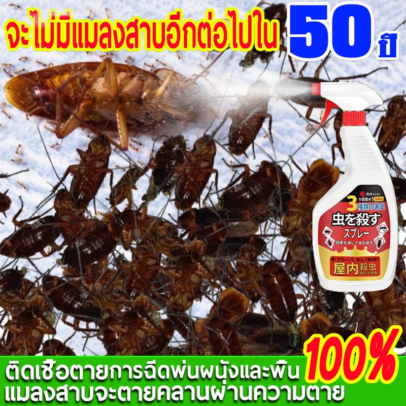 แมลงสาบจะตาย 100% กำจัดแมลงสาบ ยาฆ่าแมลงสาบ หมัด ยุง แมลงวัน ตุ๊กแก ปลวก และแมลงอื่นๆอย่างมีประสิทธ