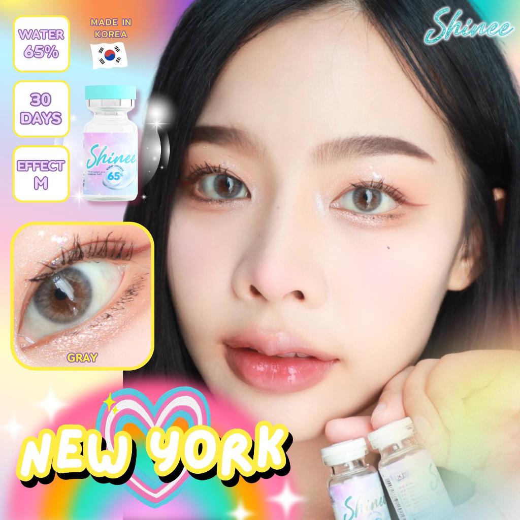 คอนแทคเลนส์  ขนาดมินิ  New york (Shinee) สี : Brown/Gray ราคา ถูกที่สุด ดีลบีเคเค แกลเลอรีภาพที่ 8