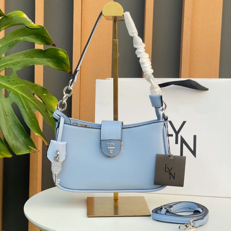 🌈พร้อมส่ง 𝐋𝐘𝐍 RE-EDIT Ray ATELLA Bag กระเป๋าทรงพอช-สะพายข้าง​ สาย​ 2 เส้น