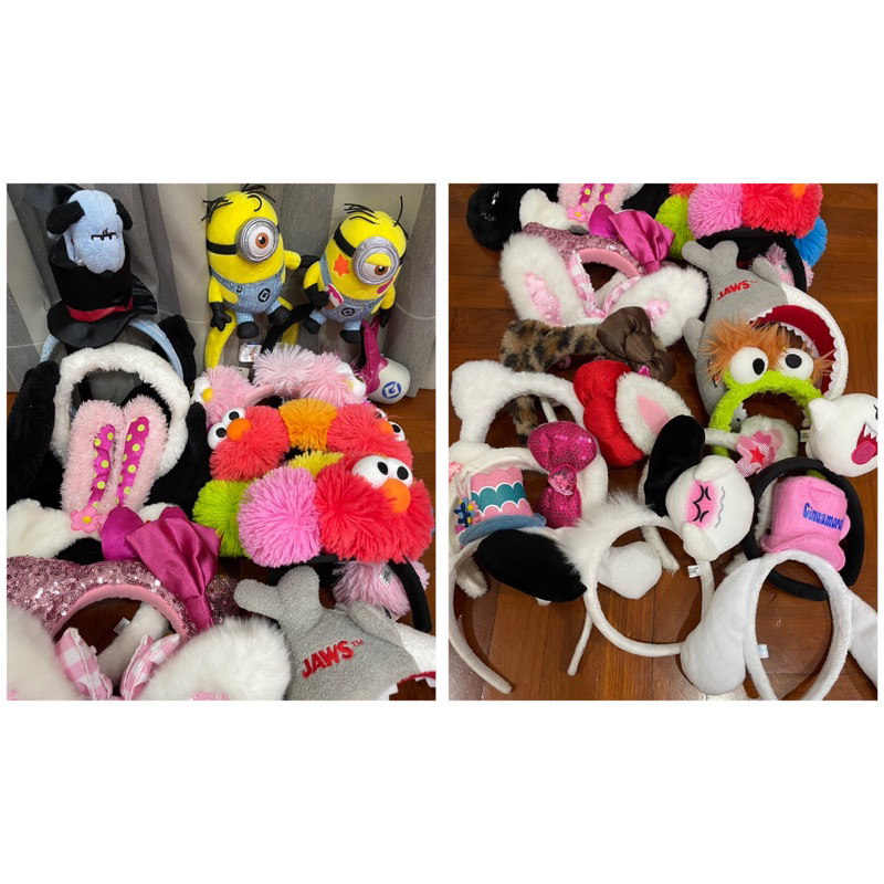 ที่คาดผม Usj Sanrio Mario Cookie Hello Kitty Jaws Mobby Cinnamon Jewelpet T rex Tim bear คิตตี้ งานล