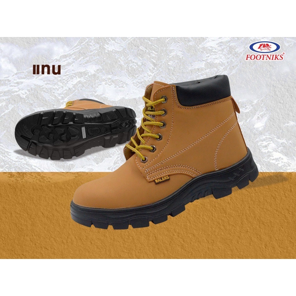🔥⚡️Hot Deal⚡️Fooniks รองเท้าเซฟตี้ Safety shoes รองเท้าหัวเหล็ก สีดำ รุ่น C27-0001 รับประกันราคาถูกที่สุด