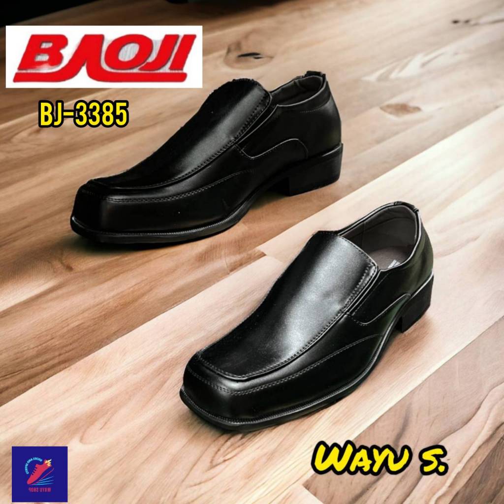 รองเท้าคัทชูชาย แบรนด์ BAOJI  รุ่น   BJ3385  ทำงาน  นักศึกษา  นักธุรกิจ