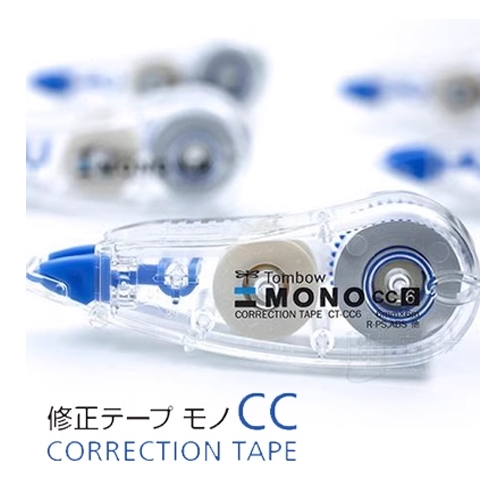 เทปลบคำผิด TOMBOW Mono รุ่น CT-CC6 ขนาดพกพาง่าย