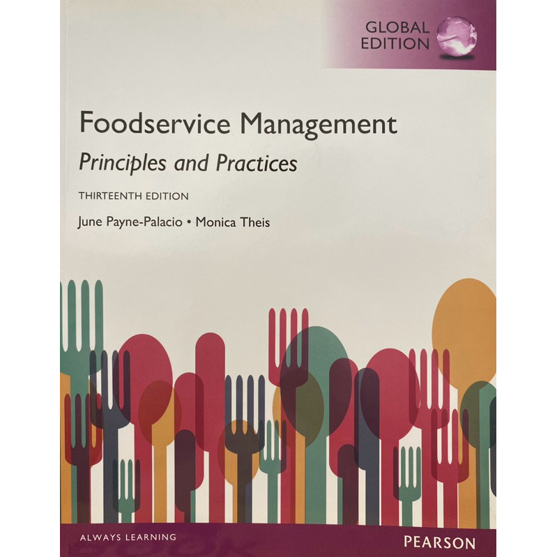 9781292104195 c222 40% FOODSERVICE MANAGEMENT: PRINCIPLES AND PRACTICES (GLOBAL EDITION)