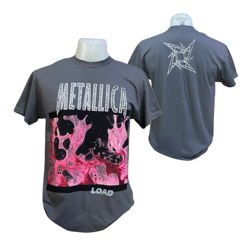 เสื้อวง METALLICA ลาย LOAD HEAVY METAL (2023) ลิขสิทธิ์แท้ EU