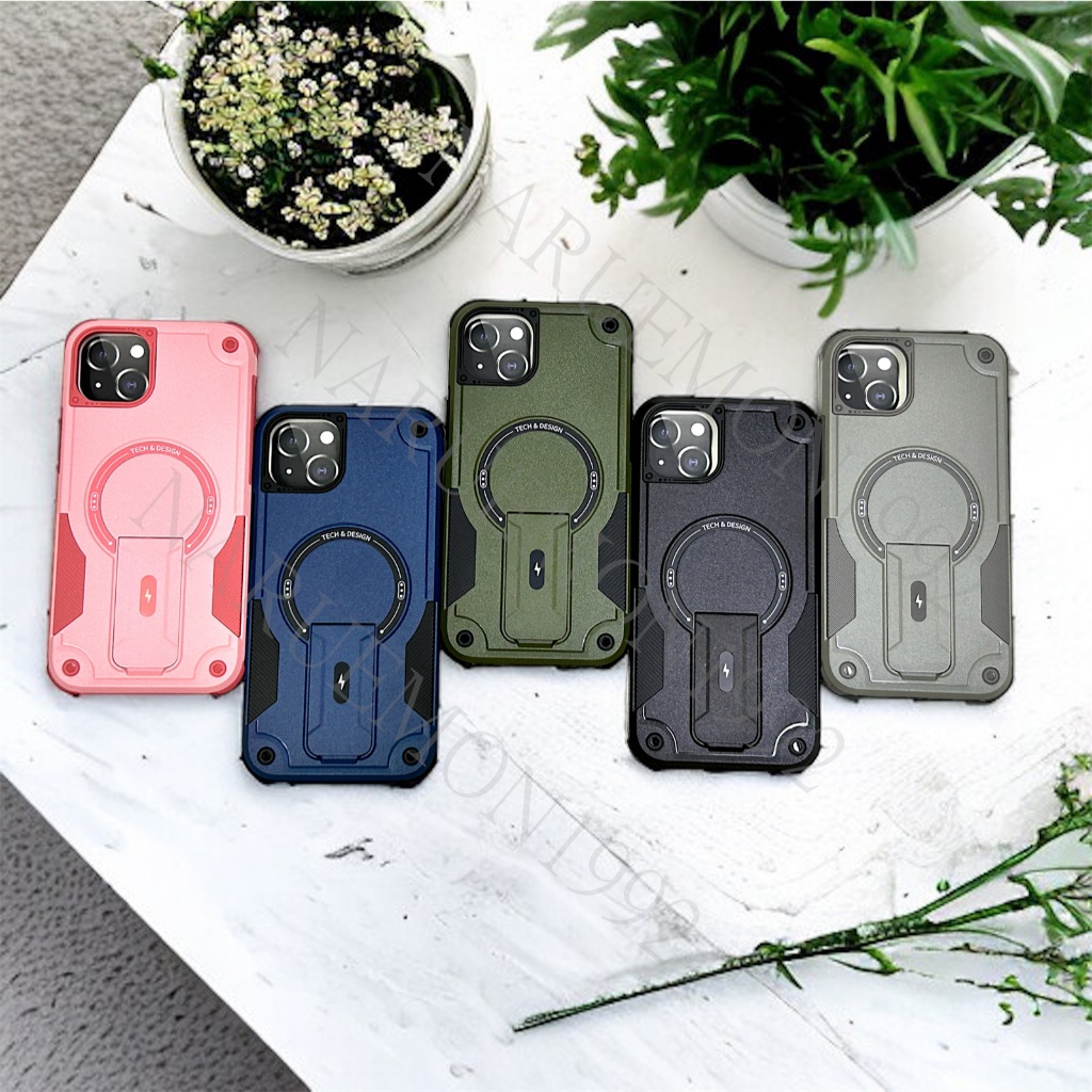 เคสซิลิโคนนิ่ม กันกระแทก ตั้งได้ หรูหรา สําหรับ iPhone 15 pro Max 14 pro Max 13 pro 14 15 13