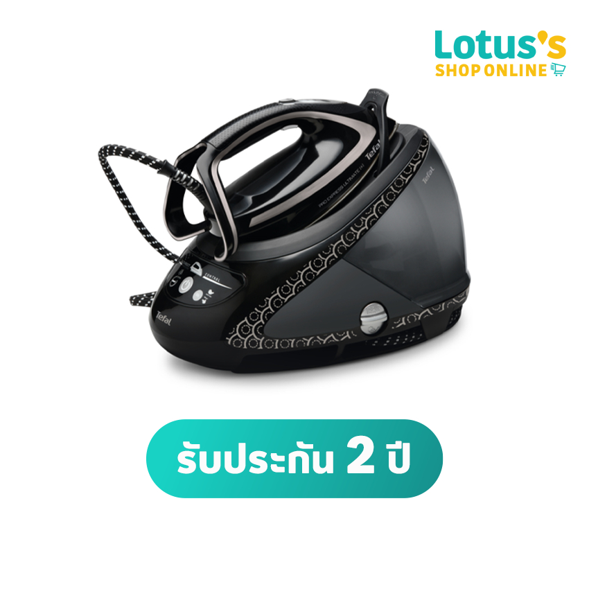 ทีฟาล์ว เตารีดไอน้ำแรงดันสูง 2830 วัตต์ รุ่น GV9612 TEFAL HIGH PRESSURE STEAM IRON 8 BAR 2830W #GV96