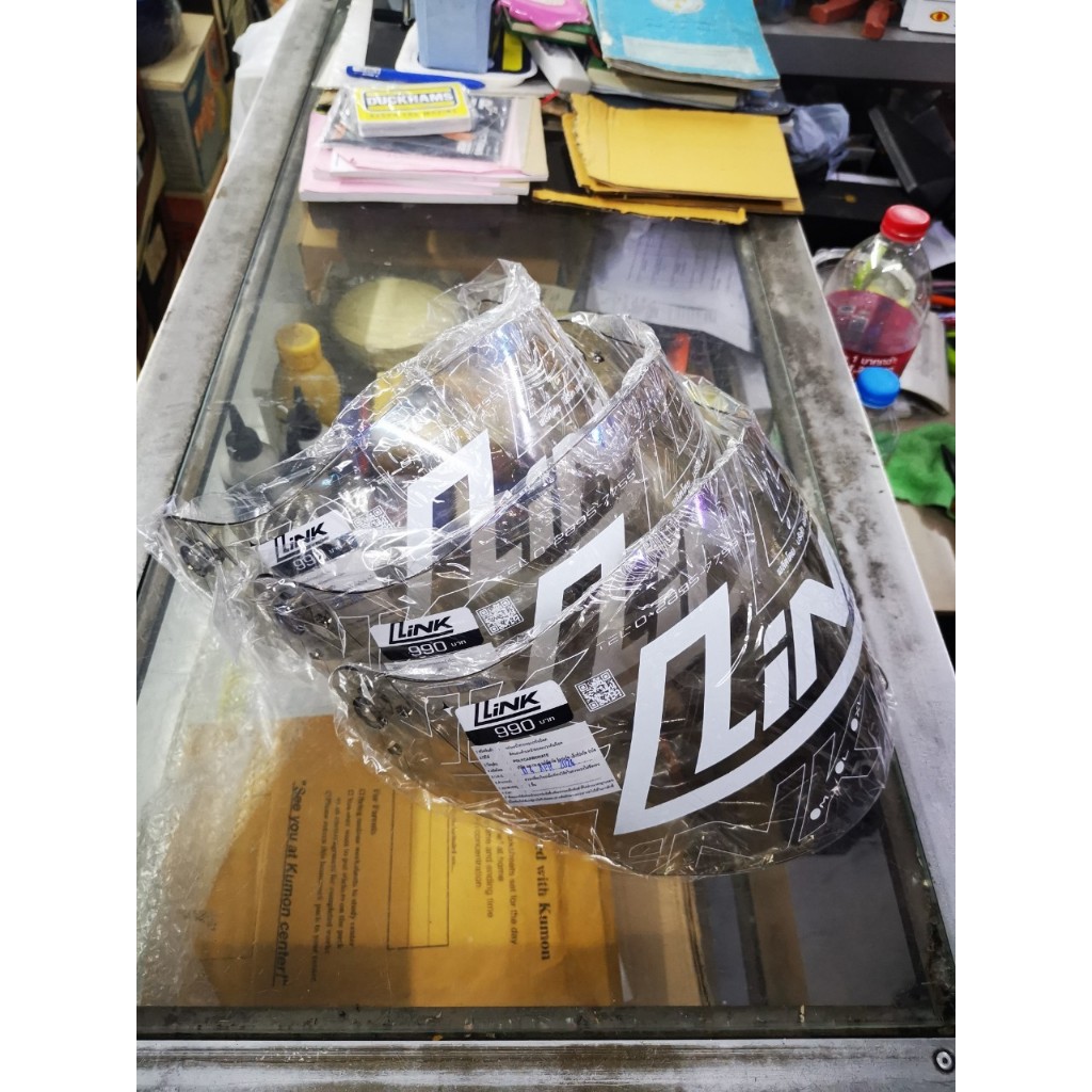 LINK EROS ชิว หน้าหมวก LINK รุ่น EROS  แบบเดิมที่มากับหมวก