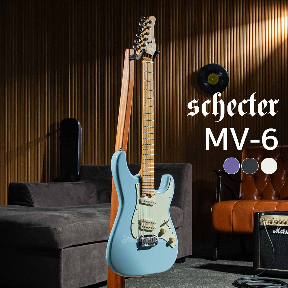 Schecter MV-6 กีต้าร์ไฟฟ้า SCHECTER MV6