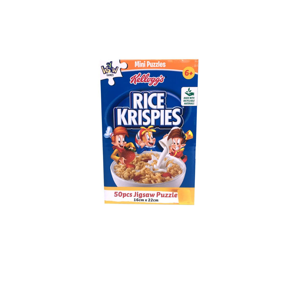 Ywow Mini Puzzles Kellogg'S ของเล่น จิ๊กซอว์​เด็ก พัซเซิล เสริมพัฒนาการเด็ก ซีเรียล มีให้เลือกหลายลาย