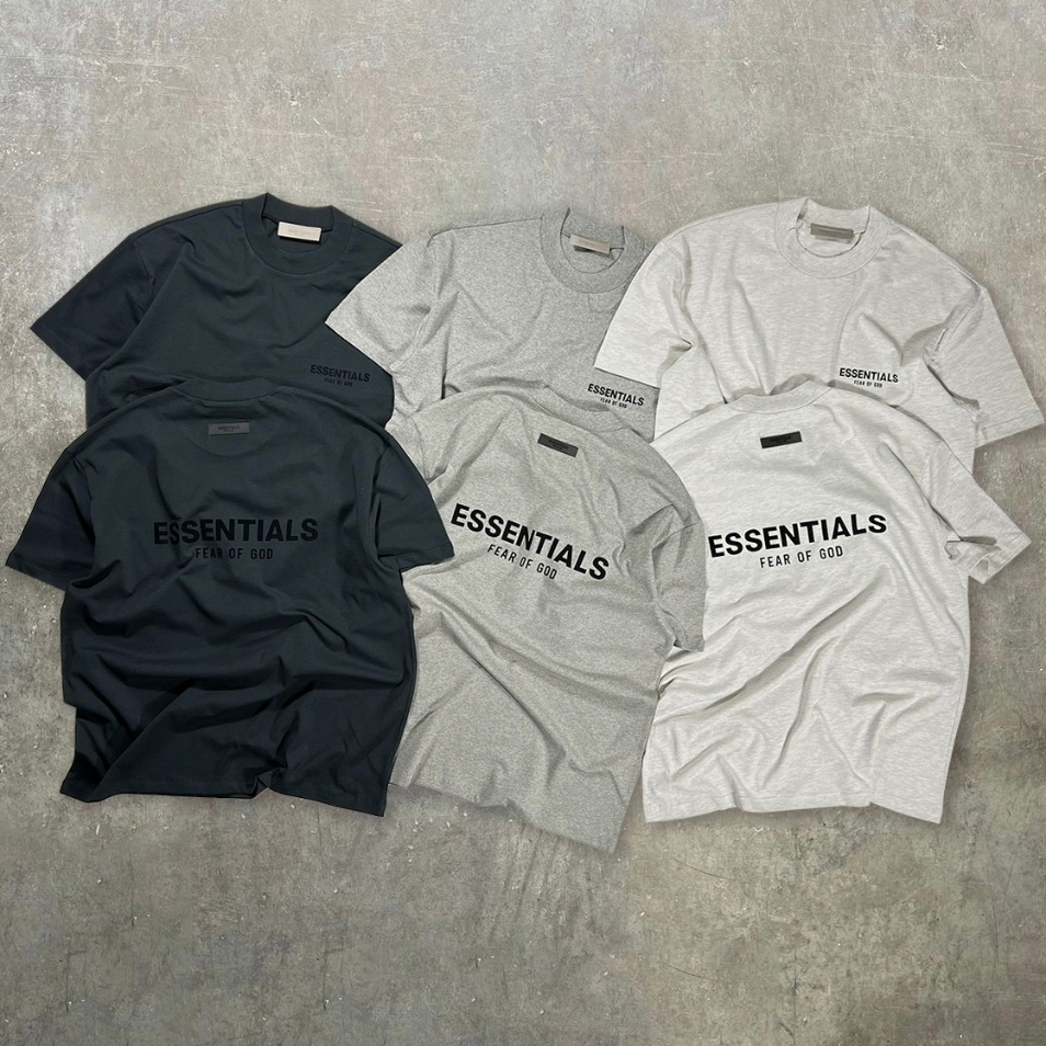 New เสื้อยืด Fear Of God Essentials(เอสเซนเชียล) แท้100% SS22 T-Shirt เสื้อยืดแขนสั้น