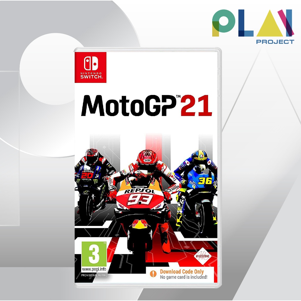 Nintendo Switch : MotoGP 21 [มือ1] [แผ่นเกมนินเทนโด้ switch]