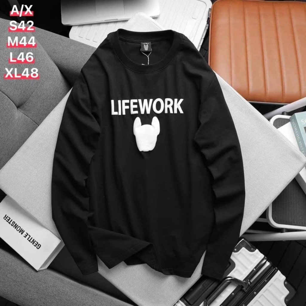 lifework เสื้อยืดแขนยาว