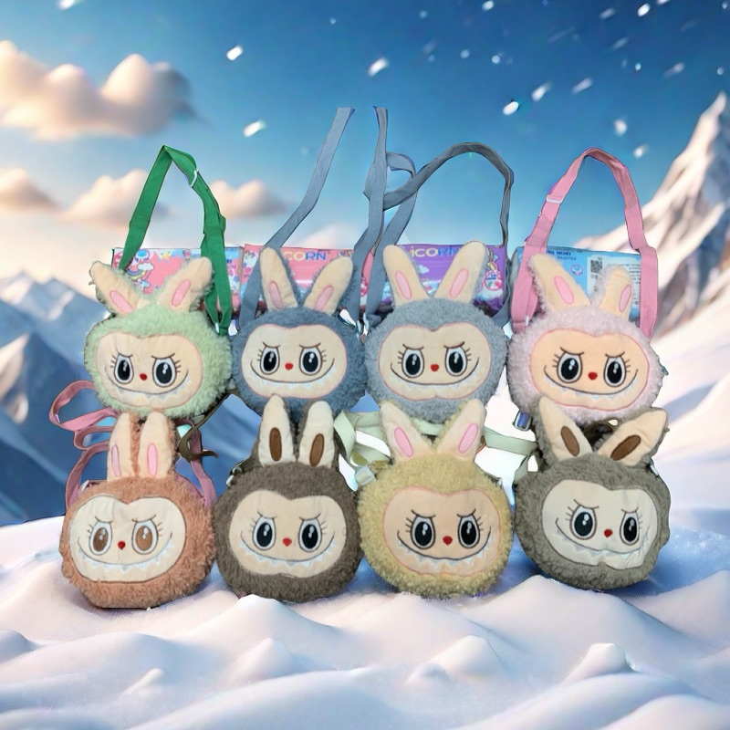 🔥กระเป๋าสะพายข้างลายเป็นผ้าขนค่ะ🔥สินค้าพร้อมส่งในไทยค่ะจัดส่งสินค้าทุกวันค่ะ🔥