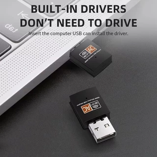 wireless แบบ usb wifi 600Mbps รองรับคลื่นสัญญาณ2.4G +5.0G (สินค้ามี4รุ่นให้เลือก)