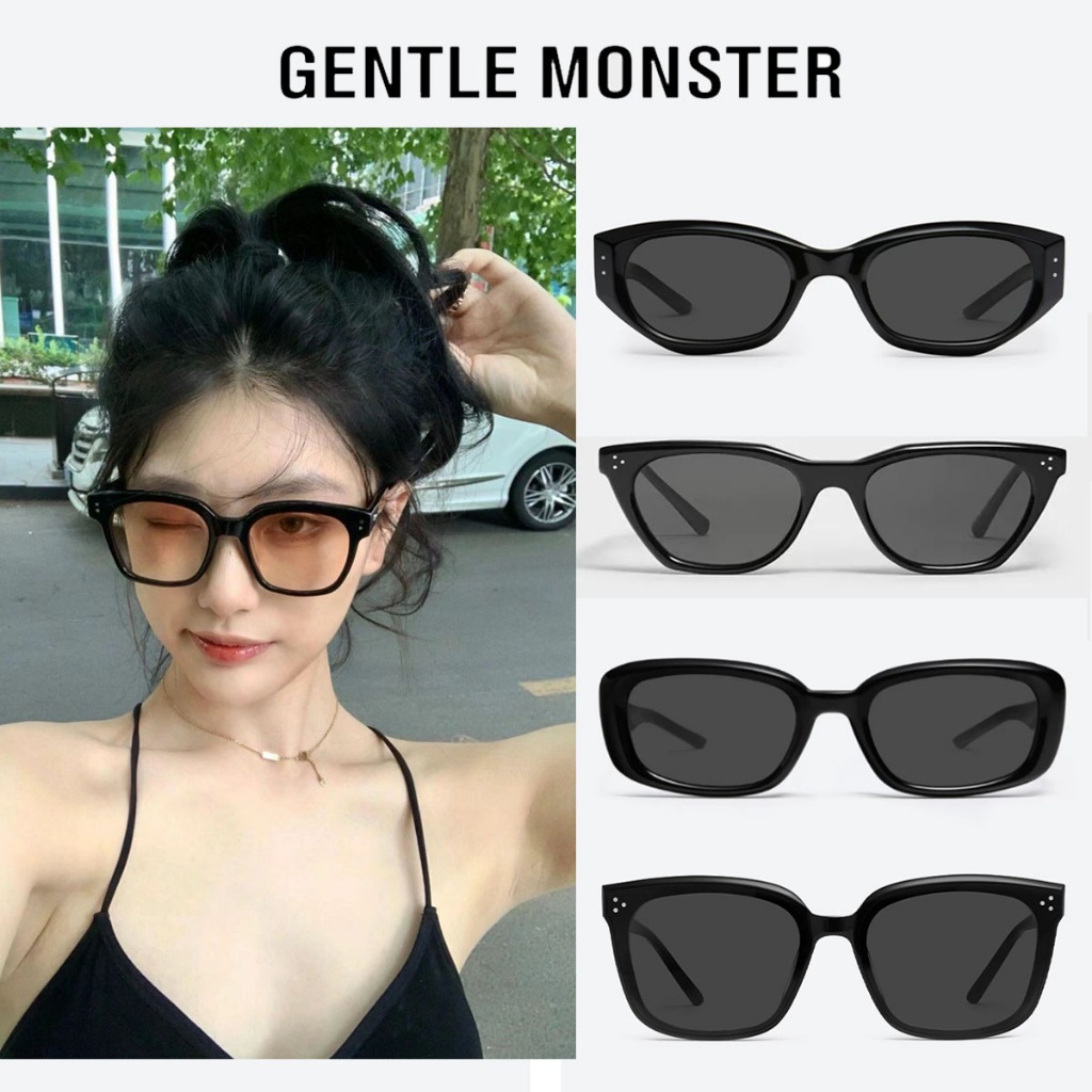 New แว่นตา Gentle Monster (เจนเทิล มอนสเตอร์) Nabi 01 แท้100% แว่นกันแดด แว่น polarized ROCOCO