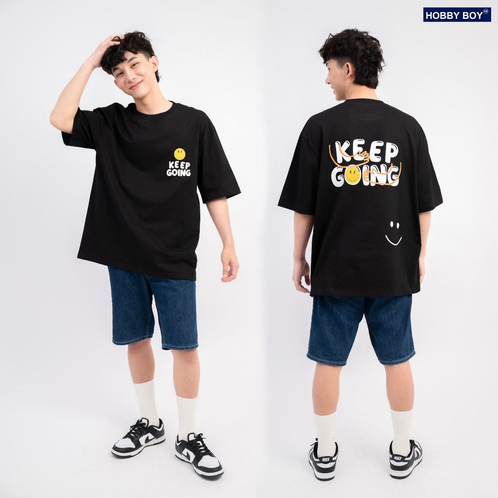 HBB14 - เสื้อยืด HOBBY BOY - KEEP GOING