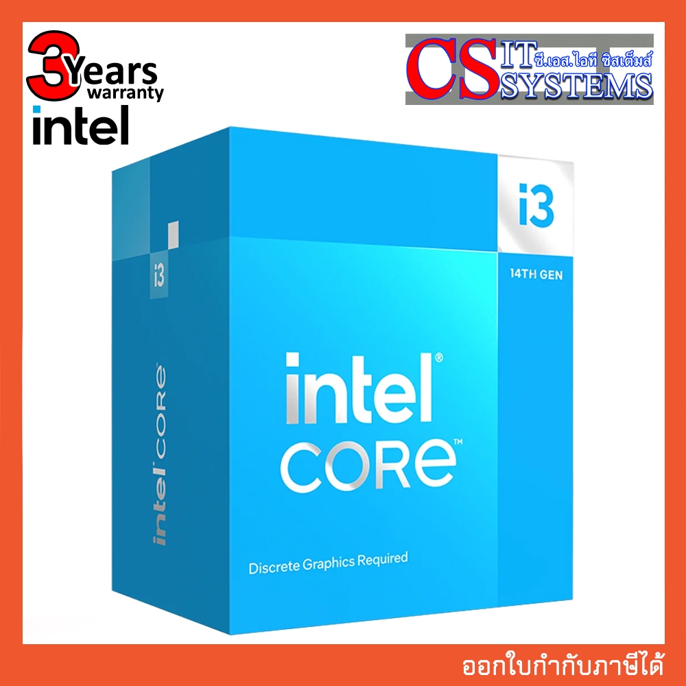 INTEL CPU CORE i3-14100F (LGA 1700)