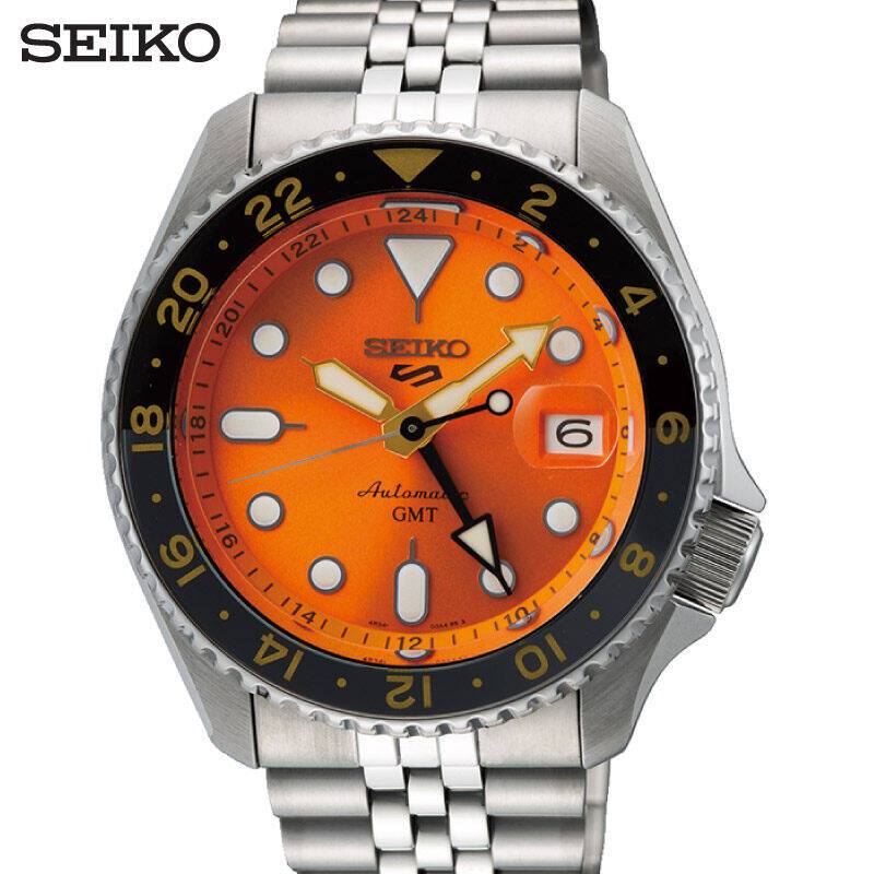 SEIKO นาฬิกาข้อมือ SEIKO 5 SPORTS AUTOMATIC G.M.T รุ่น SSK005K
