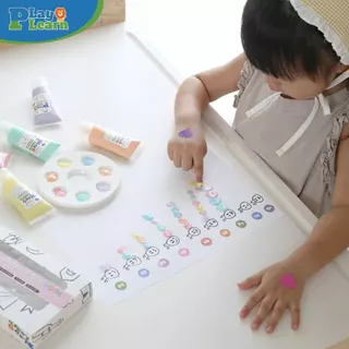 Play Plearn Kid สีน้ำพรีเมี่ยมพาสเทล [ป้ายชมพู] Watercolor Pastel