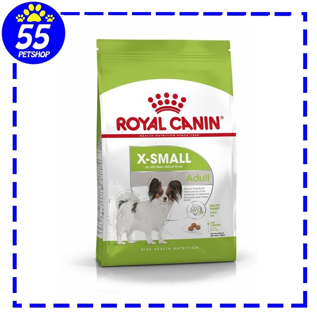 Royalcanin X small Adult 3 KG อาหารสำหรับสุนัขโต พันธุ์จิ๋ว พันธุ์ทอย ทุกสายพันธุ์