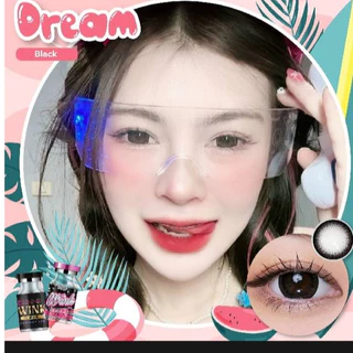 WINK Dream black คอนแทคเลนส์สีดำตาโต