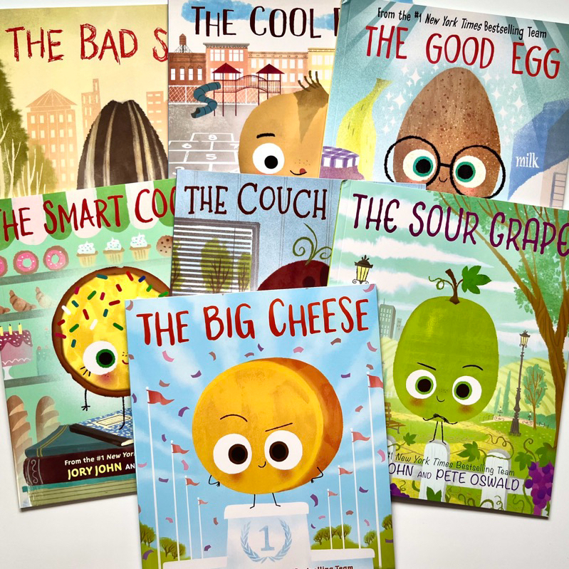 The Bad Seed/The Big Cheese/The Sour Grape/Good Egg/Cool Bean/Smart Cookie/Couch Potato 7 Books