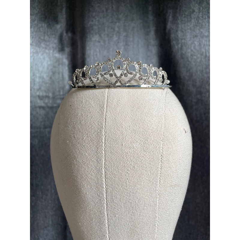 ที่คาดผมมงกุฎกิ๊บติดผมเจ้าหญิงใส่ได้ทั้งเด็กและผู้ใหญ่มงกุฏที่คาดผม ประดับคริสตัล พลอยเทียม - รูปที่ 2