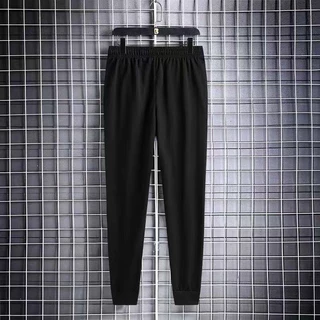 (COD) M-10XL กางเกงขายาว วอร์ม ปลายขาจั้มทรงขาเดฟ สกรีนลายเท่ห์ๆ ใส่ได้ทั้งชายและหญิง พร้อมส่งในไทย