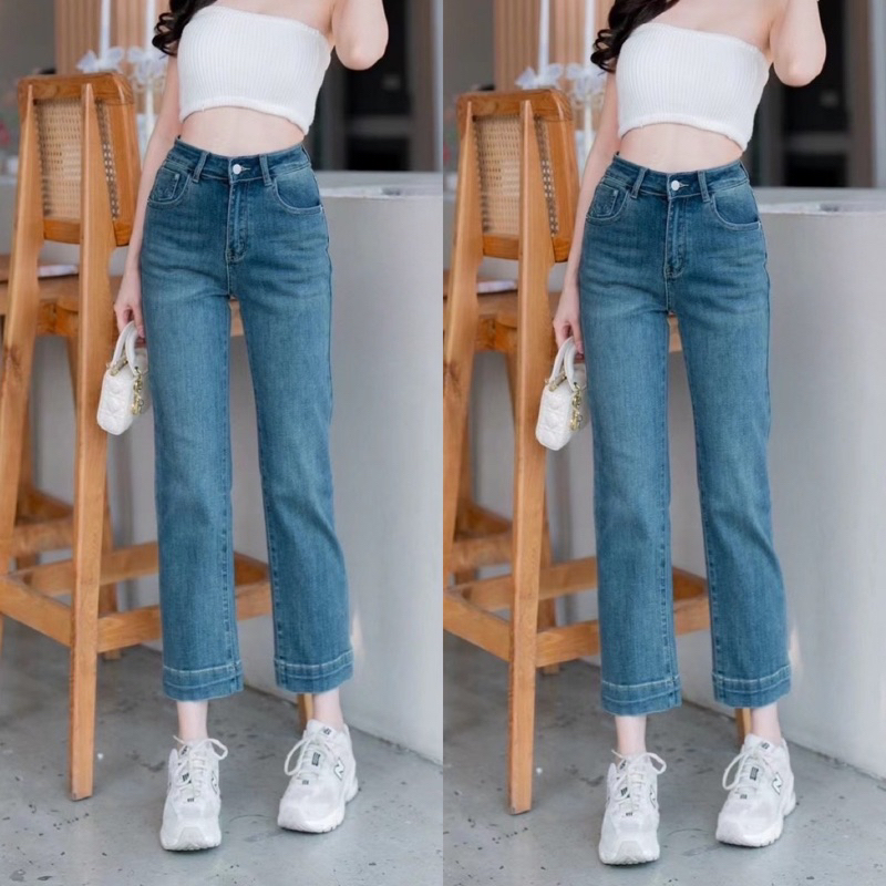 ใหม่ล่าสุด ผ้าฮ่องกงแท้เกรดพรีเมี่ยมยืดเยอะ ทรง 7-8 ส่วน มีไซส์ S-5XL เอว 24-40”
