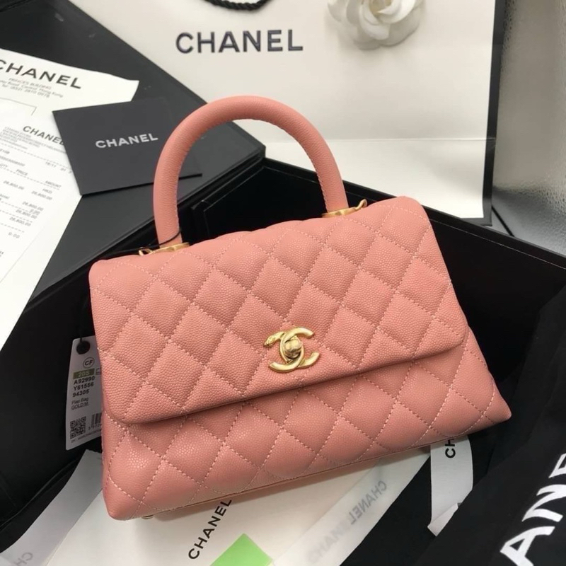 กระเป๋า Chanel coco ✅Grade : ออริ หนังแท้💯 ✅size :23cm