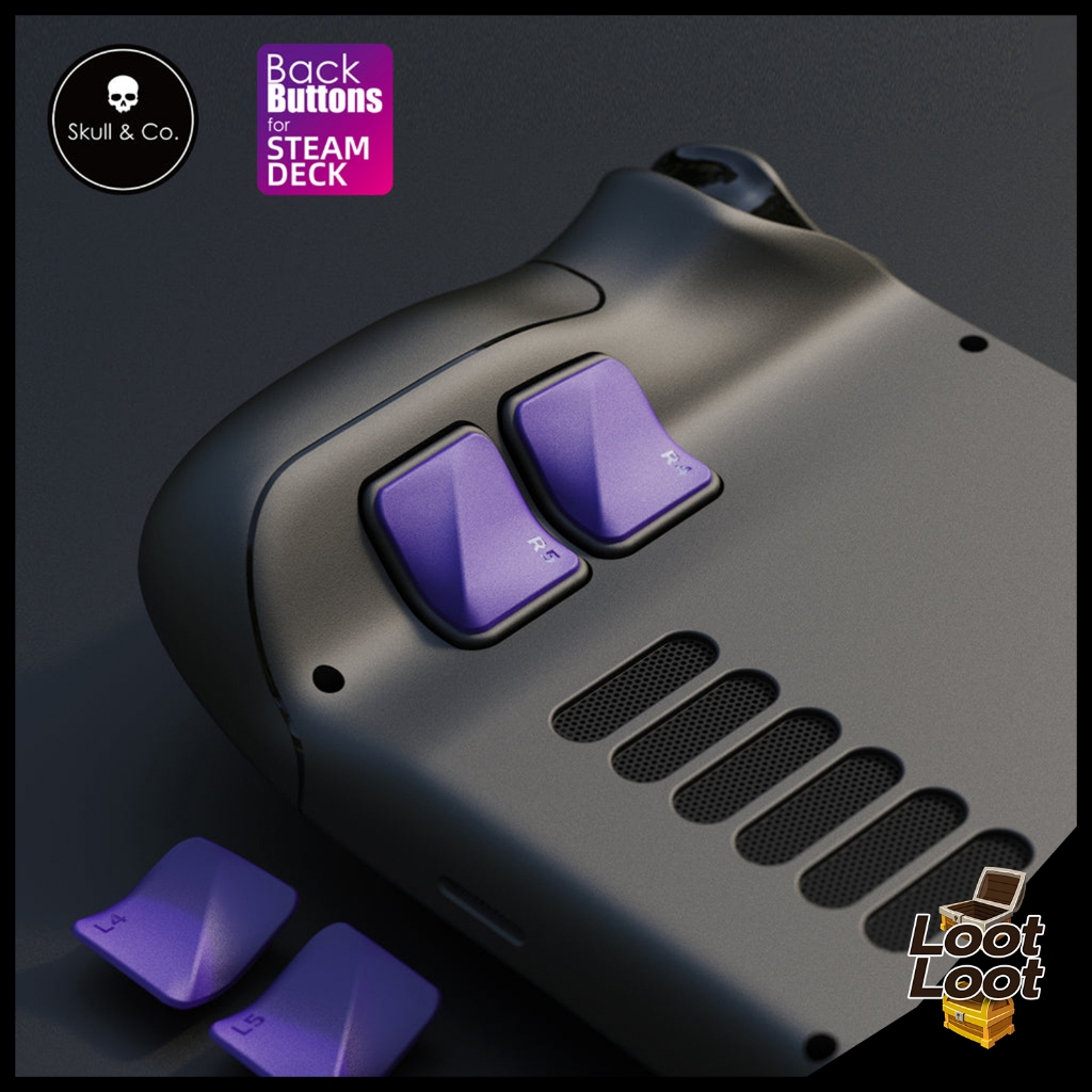 Skull & Co. Back Button for Steam Deck & OLED (4pcs)