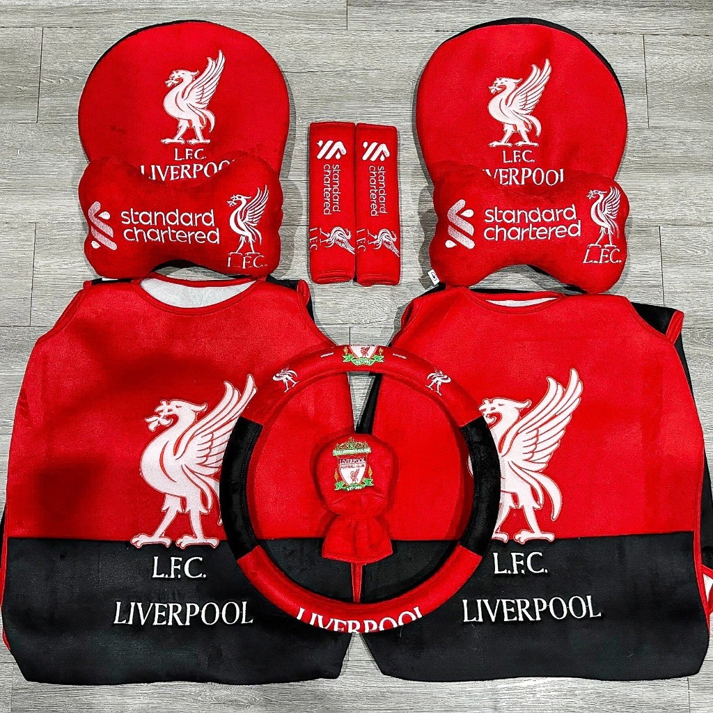 ️ หุ้มเบาะรถยนต์ลายวิเวอร์พูลแบบใหม่ล่าสุุด ️ Fc เด็กหงส์ ต้องจัดแล้ว ️