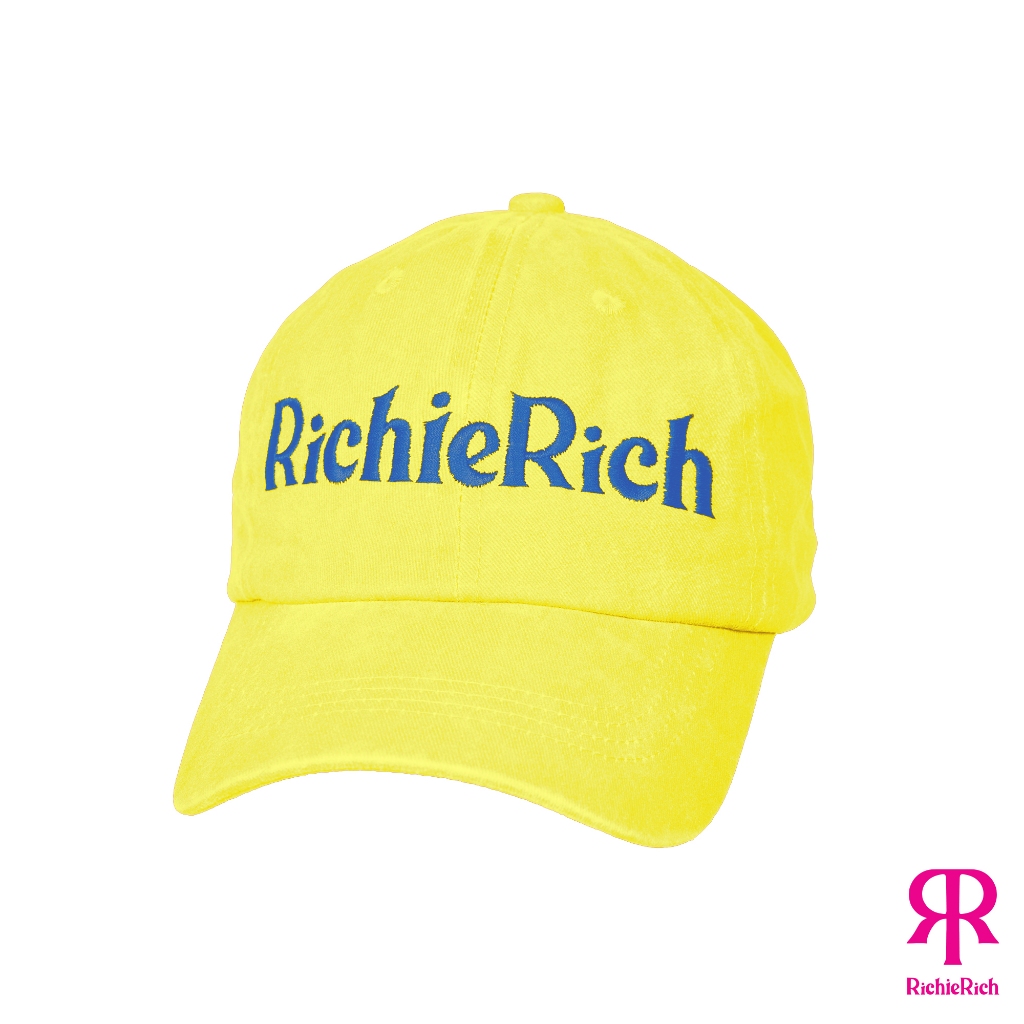 RICHIERICH By TandT - Yellow - RR LOGO EMBELLISHED CAP หมวกแก็ปปักด้ายโลโก้ริชชี่ริช