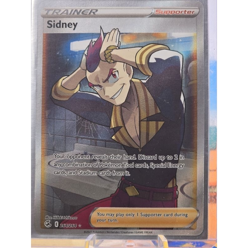 Pokemon Card "Sidney Trainer 264/264" ENG Fusion Strike