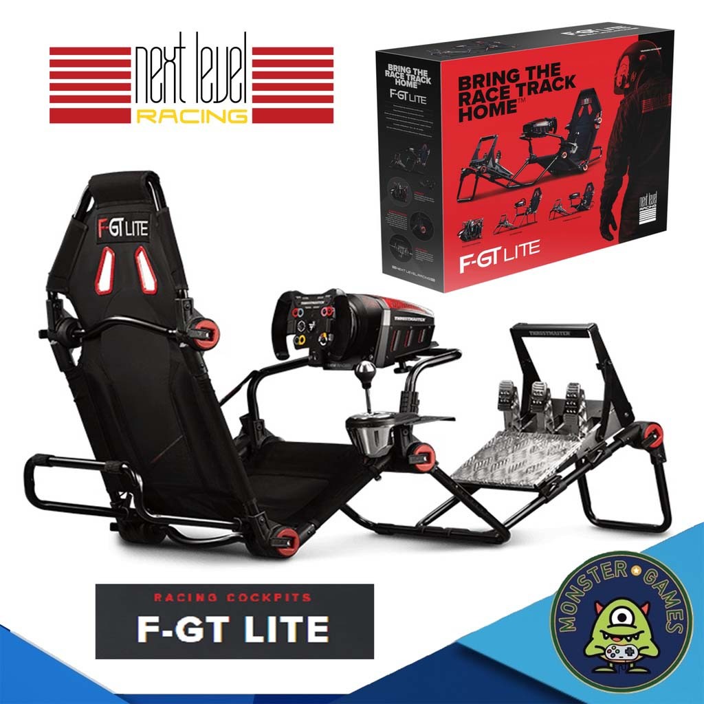 Next Level Racing F-GT Lite Simulator Cockpit (NLR-S015)(เก้าอี้เกมส์แข่งรถ)